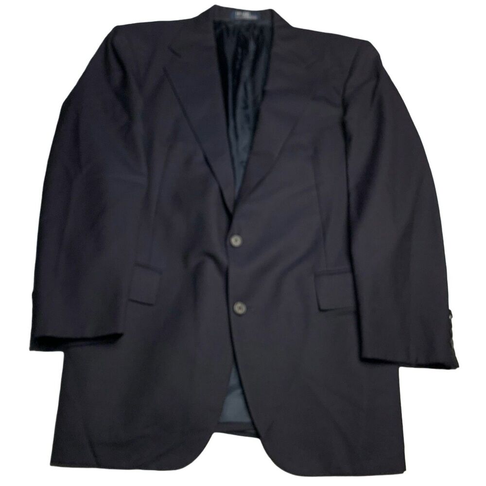 Polo Ralph Lauren Men’s Navy Blue Blazer / Sport Coat – Made in Italy